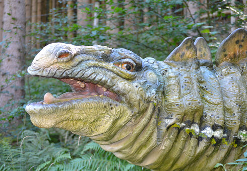 Stegosaurus Berg der Dinosaurier